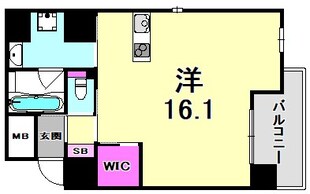 神戸駅 徒歩2分 5階の物件間取画像